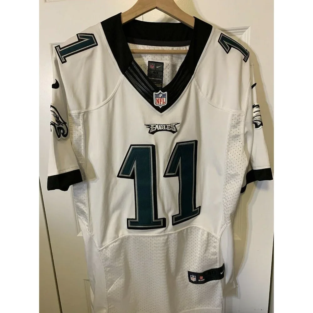 Carson Wentz Eagles Nike‎ On-Field Jersey Size 40
